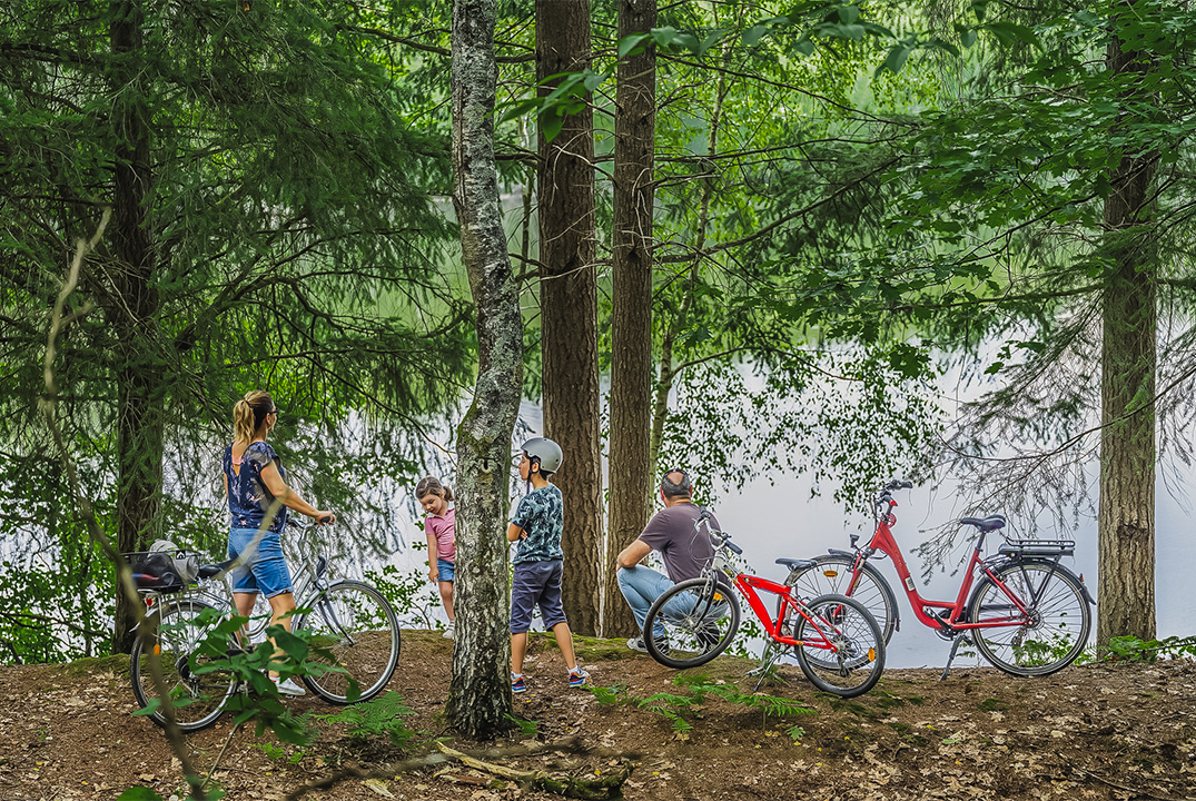 depuis notre camping pres de vierzon a pied ou a velo