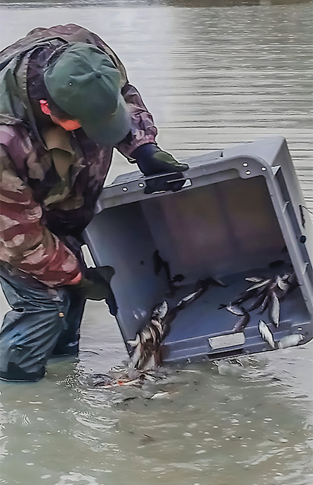 la peche est autorisee pour nos campeurs